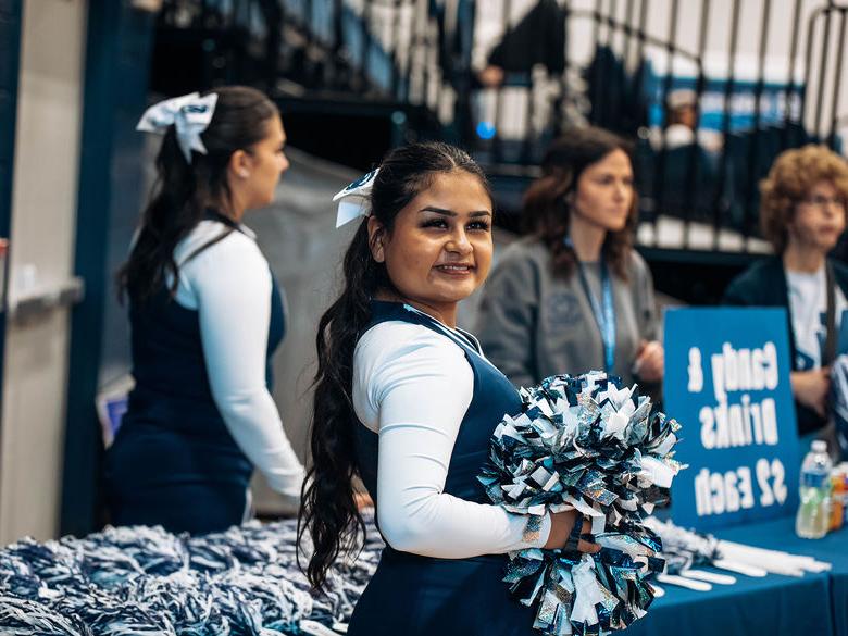 PSNK Cheerleader Smiling